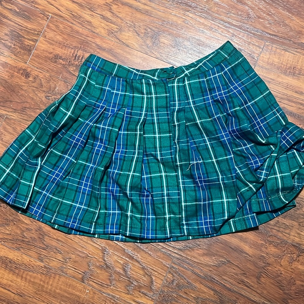 Plaid Skirt